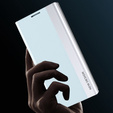 Etui z klapką do Samsung Galaxy S23, Side Magnetic, niebieskie