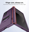 Etui do Samsung Galaxy Z Fold7, Suritch, fioletowe