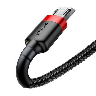 Baseus Kabel Micro-USB 1.5A 2m - Black/Red
