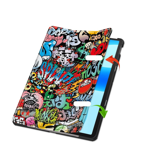 Etui do Huawei MatePad 11.5 2024, Smartcase, graffiti