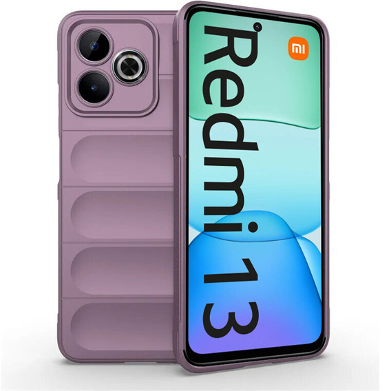 Etui do Xiaomi Redmi 13, Gaming Shockproof, fioletowe