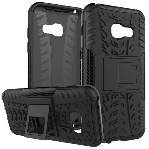 Etui do Samsung Galaxy A3 2017, Tire Armor, czarne