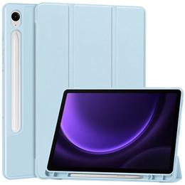 Etui do Samsung Galaxy Tab S10 Lite / S10 FE / S9 FE, Smartcase z miejscem na rysik, niebieskie
