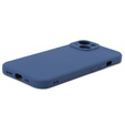 Etui do iPhone 15 Plus, Silicone Lite, granatowe