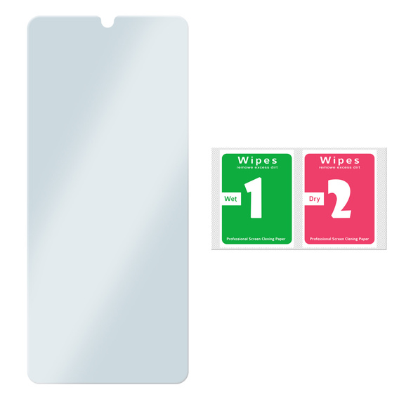 Zestaw Etui do Samsung Galaxy A33 5G, Pancerne Protect, Czarne + Szkło