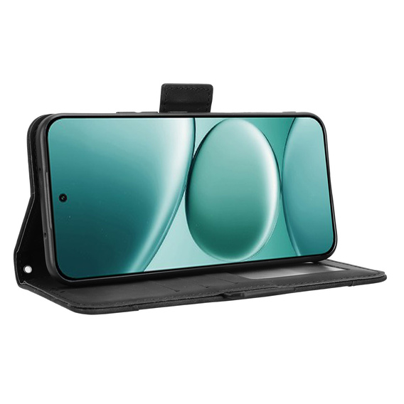 Etui z klapką do Xiaomi Redmi Note 15 Pro 5G, Card Slot, czarne