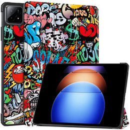 Etui do Xiaomi Pad 6S Pro 12.4, Smartcase, graffiti