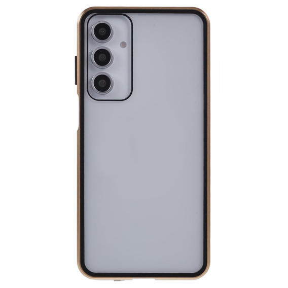 Etui do Samsung Galaxy A16 / A16 5G, Magnetic Dual Glass, złote