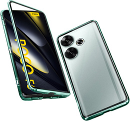 Etui do Xiaomi Poco F6, Frame Case, zielone