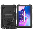 Etui do Lenovo Tab M10 Plus 10.6 Gen 3 TB-125F TB-128F, Pancerne Obrotowe 360, Czarne