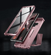 Etui pancerne do Samsung Galaxy Note 9, Dexnor Full Body, różowe rose gold