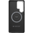 Etui Spigen do Samsung Galaxy S25 Ultra, Enzo Aramid MagSafe, carbon czarne + Szkło Hartowane 9H