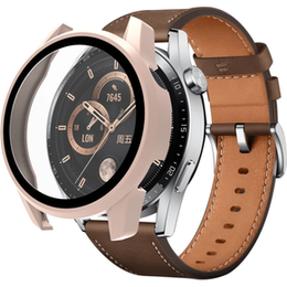 2w1 Etui + Szkło hartowane do Huawei Watch GT 3 42mm, Różowy