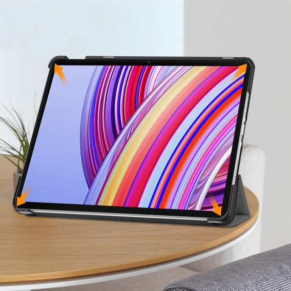 Etui do Xiaomi Redmi Pad Pro, Smartcase, szare