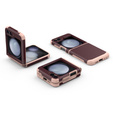 Etui pancerne do Samsung Galaxy Z Flip7 FE / Z Flip6, Armor Shockproof, bordowe