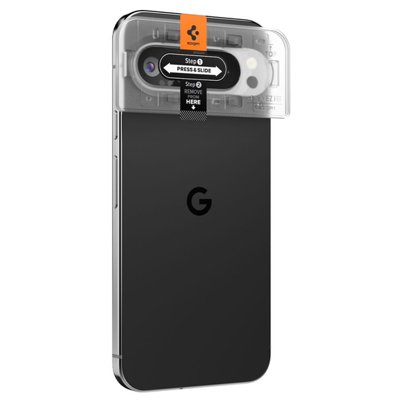 Spigen OPTIK.TR ”EZ FIT” Szkło Hartowane na Aparat do Google Pixel 9 Pro XL (2 sztuki)