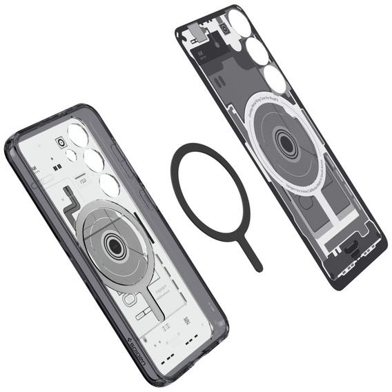 Etui Spigen do Samsung Galaxy S24, Ultra Hybrid OneTap Ring, Zero One