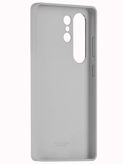 Oryginalne Etui do Samsung Galaxy S25 Ultra, Silicone Cover, szare