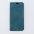 Etui do Xiaomi Redmi Note 12S, ERBORD Vintage portfel z klapką, niebieskie
