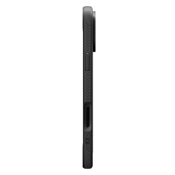 Etui Spigen do iPhone 17 Pro, Rugged Armor MagSafe, Matte Black