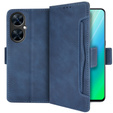 Etui z klapką do Huawei Nova 11i, Card Slot, granatowe