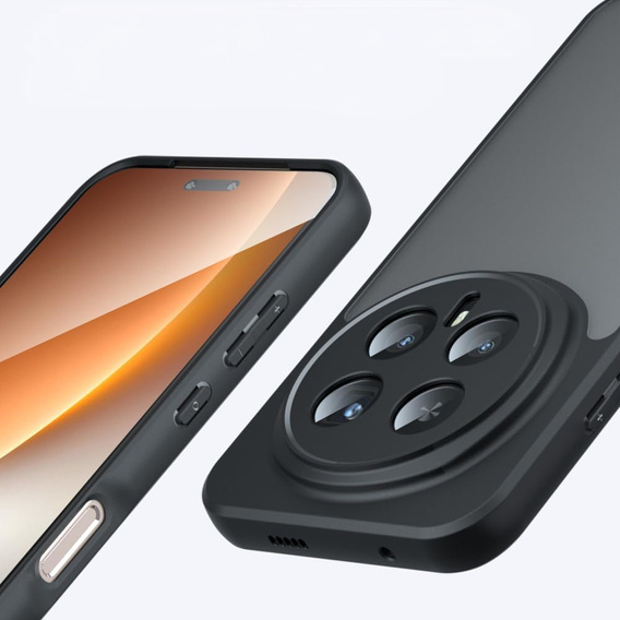 Etui do Honor Magic 8 Pro, Fusion Hybrid, matowe czarne