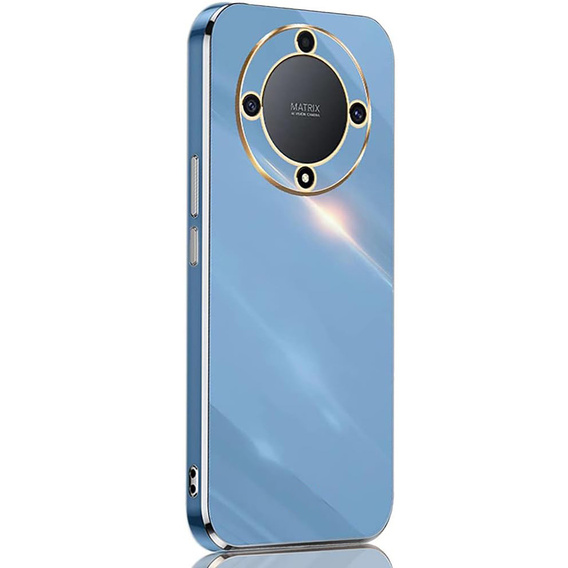 Etui do Honor Magic 6 Lite 5G, Glamour CamShield, niebieskie