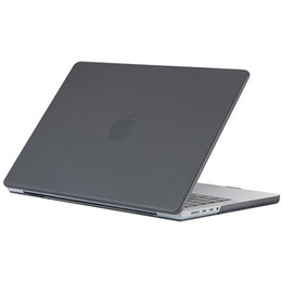 Etui do Macbook Pro 13 A1706/A1708/A1989/A2159/A2289/A2251/A2338, HardShell Karbon, Czarne