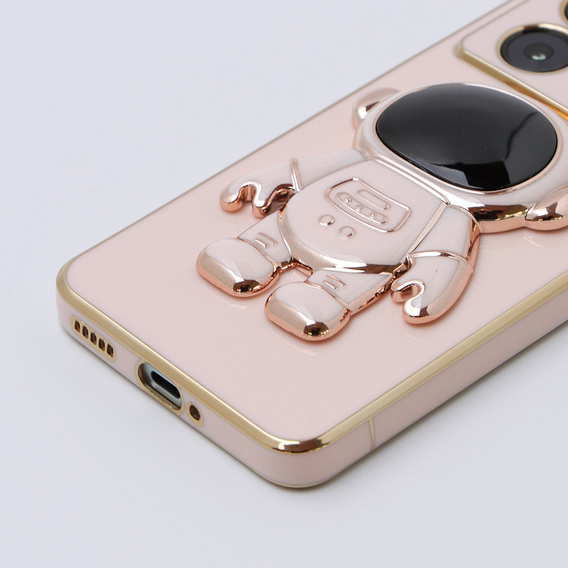 Etui do Xiaomi 13T / 13T Pro, Astronaut, różowe rose gold