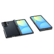 Spigen Slim Armor Pro Mag do Samsung Galaxy Z Fold7, z MagSafe – Metal Slate
