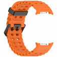 Pasek Silikonowy do Samsung Galaxy Watch 8 / 8 Classic, Pomarańczowy