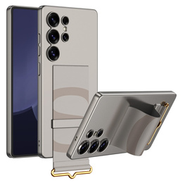Etui do Samsung Galaxy S25 Ultra, GKK Strap Case, tytanowe szare
