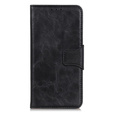 Etui z klapką do Samsung Galaxy S25 Edge, skórzane, czarne