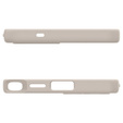Etui Spigen do Samsung Galaxy S25 Ultra, Silicone Fit Mag, szare + Szkło hartowane