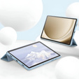 Etui z klapką do Samsung Galaxy Tab A11+, Tri-fold, niebieskie