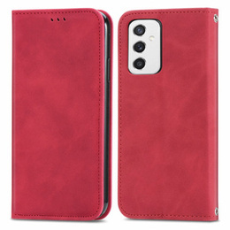 Etui Wallet do Samsung Galaxy M52 5G, Vintage Style Smooth, Red