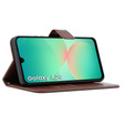 Etui z klapką do Samsung Galaxy A26 5G, Crazy Horse Wallet, brązowe