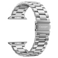 Bransoleta SPIGEN do Apple Watch 1/2/3/4/5/6/7/8/9/10/11/SE Ultra 1/2/3 42/44/45/46/49mm, Modern Fit Band, Srebrna