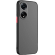 Etui do Oppo A18 4G / A38 4G, Fusion Hybrid, z ochroną aparatu, matowe / czarne