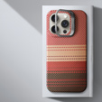 Etui do iPhone 16 Pro Max, Frame Kickstand, do MagSafe, Sunset Orange