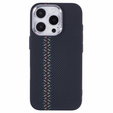 Etui do iPhone 15 Pro, Carbon Fiber MagSafe, czarne
