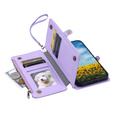 Etui z klapką do Xiaomi Redmi 14C / Xiaomi Poco C75, Wallet Zipper Pocket, fioletowe
