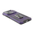Etui pancerne do Xiaomi Redmi Note 13 Pro 5G, CamShield Slide, fioletowe + Szkło Hartowane 9H