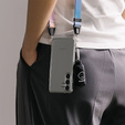 Etui Ringke Fusion do Galaxy S25+ Plus, Clear + Szkło Hartowane 9H