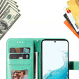 Etui z klapką do Samsung Galaxy A54 5G, Mandala, zielone