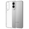 Etui do Samsung Galaxy S25 Edge, Fusion Hybrid, przezroczyste