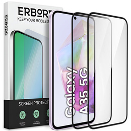 2x Szkło Hybrydowe Ceramic ERBORD do Samsung Galaxy A35 5G