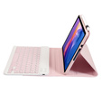Etui z klawiaturą Bluetooth do Xiaomi Redmi Pad 2 – różowe