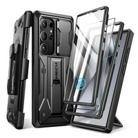 Etui do Samsung Galaxy S24 Ultra, Tongate MECH Series Clip, czarne