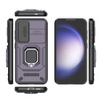 Etui KickStand Camera Lens do Samsung Galaxy S24, fioletowe
